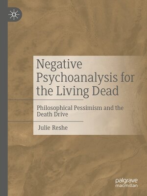 cover image of Negative Psychoanalysis for the Living Dead